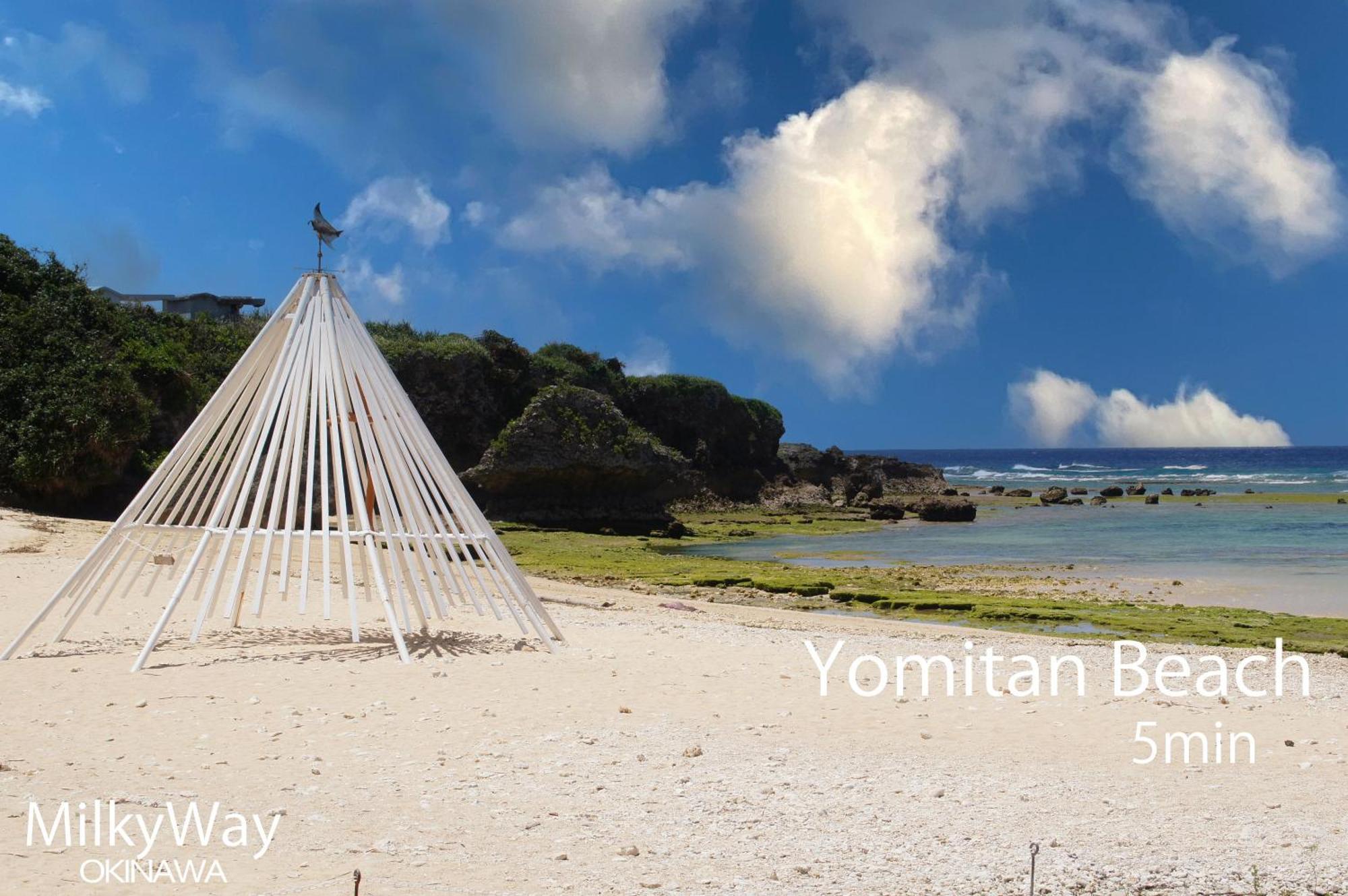 Okinawa Milky Way Vila Yomitan Exterior foto